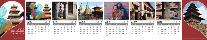 PhotoBOXx baby calendar preview