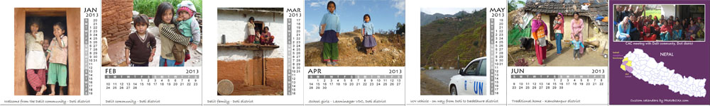 PhotoBOXx CD calendar preview