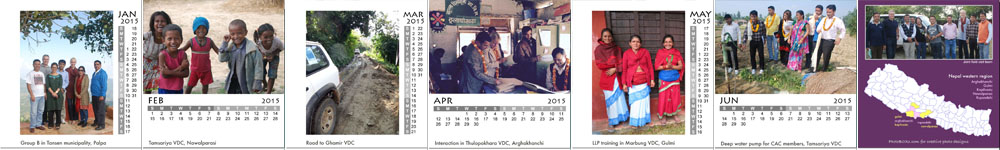 PhotoBOXx CD calendar preview